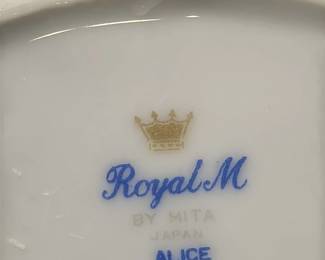 Royal M by Mita fine china