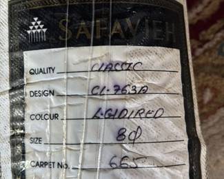 Safavieh "Classic Agidired" Round Wool Rug