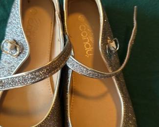 Miss Candy Glitter Mary Jane Flats