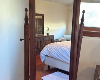 Antique Cheval Mirror