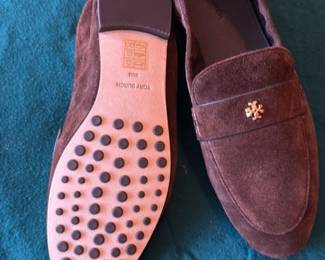Tory Burch Suede Loafers