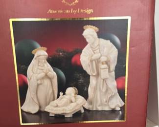 Lenox Innocence Nativity Holy Family Set