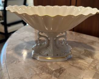 Lenox "Winter Greetings" Footed Compote Dish