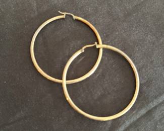Gold Hoop Earrings