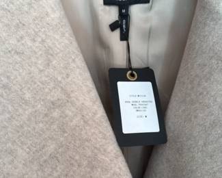 Marissa Webb "Vera" wool Blend Double Breasted Peacoat