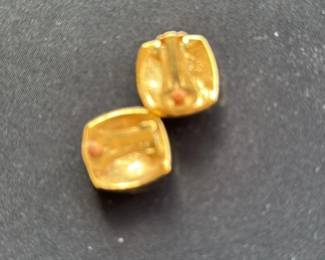 Vintage Swirl Pattern Earrings