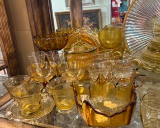 Beautiful glassware for your holiday table