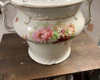 antique chamber pot