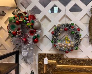 Vintage and vintage inspired wreaths, one of a kind, handmade