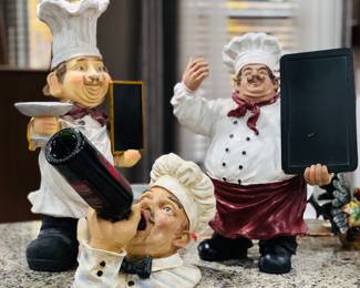 Italian Chef Decor Set