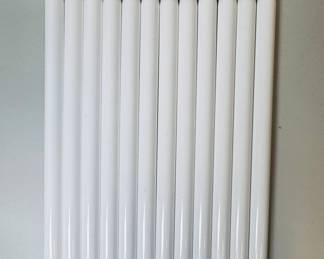 12 White Paradise Dripless Taper Candles