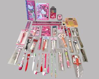 Hello Kitty Pens And Other Desk Items