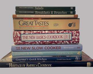 Nine Cookbooks (9)