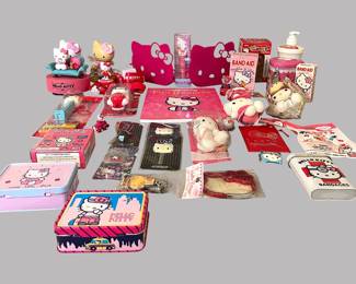 Hello Kitty Metal Bookends And Other Novelties