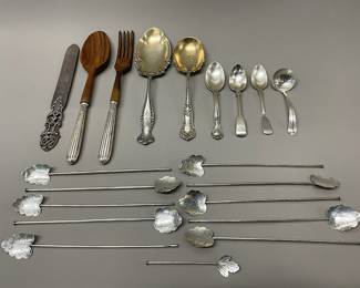 Sterling Silver Flatware And Serving Pieces