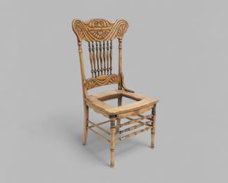 Carved Wood Chair
