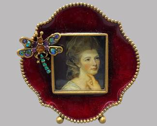 Small Jay Strongwater Picture Frame