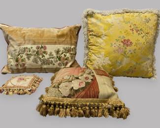 Four Decorative Pillows (4)