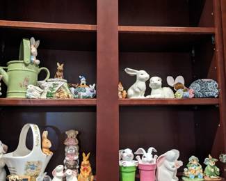 Ceramic bunny collections
