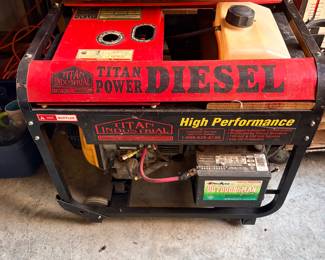 Titan Power diesel generator 