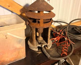 Antique gas heater 