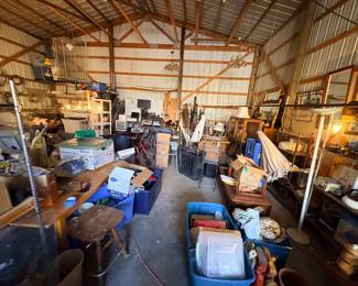 Huge building full of furniture, tools, home goods, and so much more!