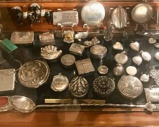 sterling lockets, etc