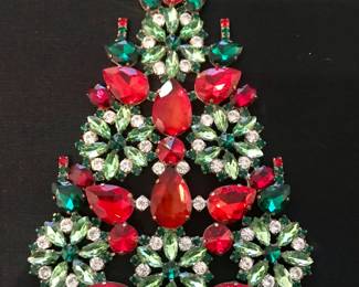 one of the Czech Crystal Christmas trees