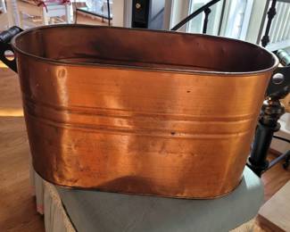 Copper tub