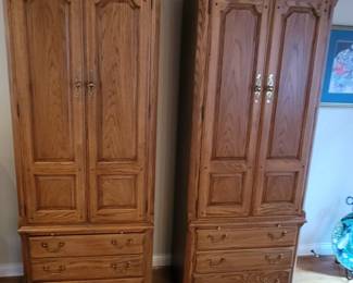 Two wardrobes