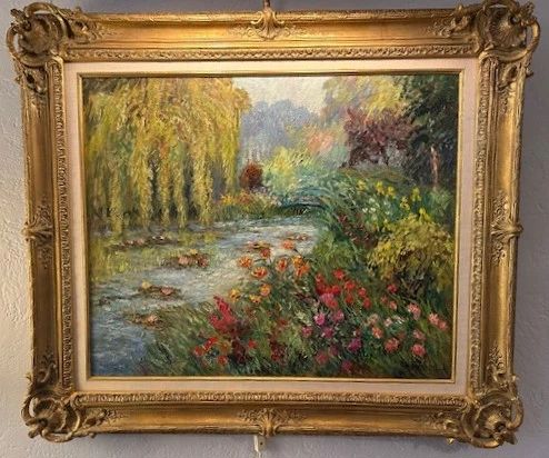 Impressionist oil Painting by Isabela de Ganay