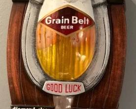 Grain Belt Light-up "Good Luck" Decor