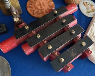 Vintage J.C. Deagan Railroad chime.