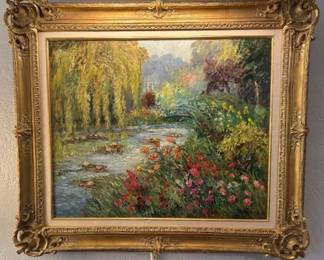 Impressionist oil Painting by Isabela de Ganay