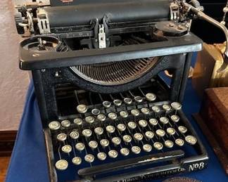Antique L.C. Smith & Bros. Model #8 typewriter