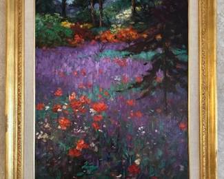 Original Oil Paining on Canvas by C. Young 