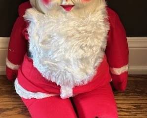 Darling Vintage Santa Claus (approx 24")