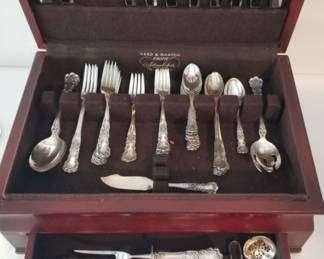 Gorham "Buttercup" sterling silver flatware set. 