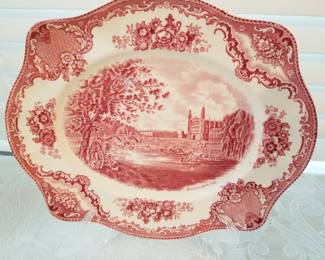Johnson Bros "Old Britain Castles" platter. 