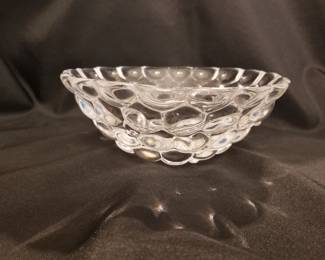 Orrefors crystal bowl. 