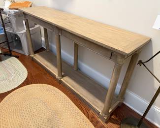 Frontgate hall console. 