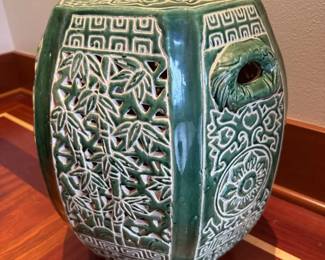 Chinoiserie Garden Seat.