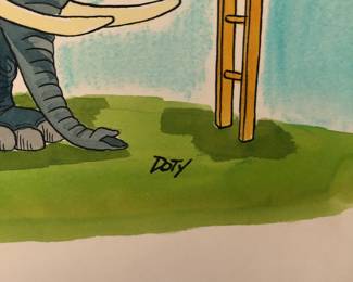 Original Doty Watercolor