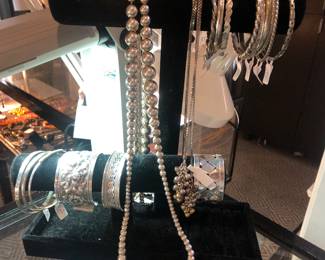 Vintage and Antique Sterling Bangles