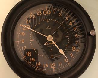 US Navy Ships Clock