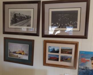 Vintage train pictures