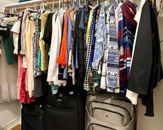 Suitcases, Duffle Bags, Women's Clothing