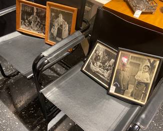 Leather director chairs
vintage movies pictures