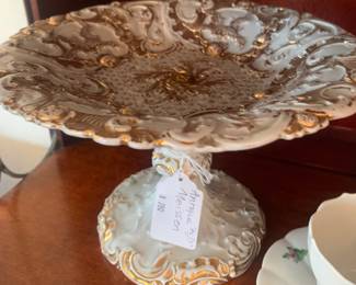 Antique Meissen ( as is- fractured repaired, but visable on underside 