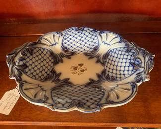 Meissen Blue Onion Bowl 